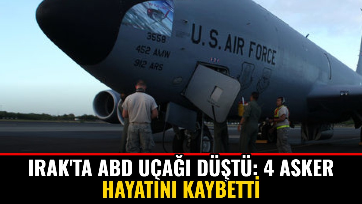Irak'ta ABD Uçağı Düştü: 4 Asker Hayatını Kaybetti, İran Destekli Gruplar Sorumluluğu Üstlendi