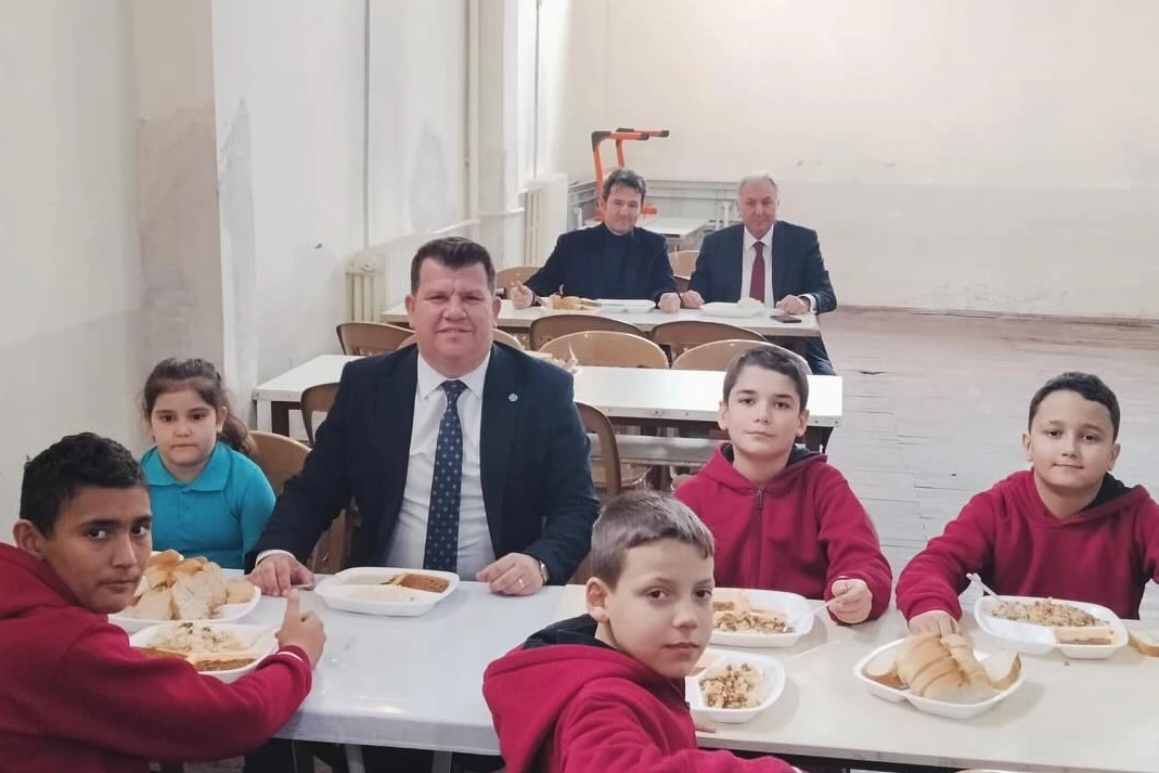 Edirne Keşan’da öğrenci yemekleri artık okul mutfağından