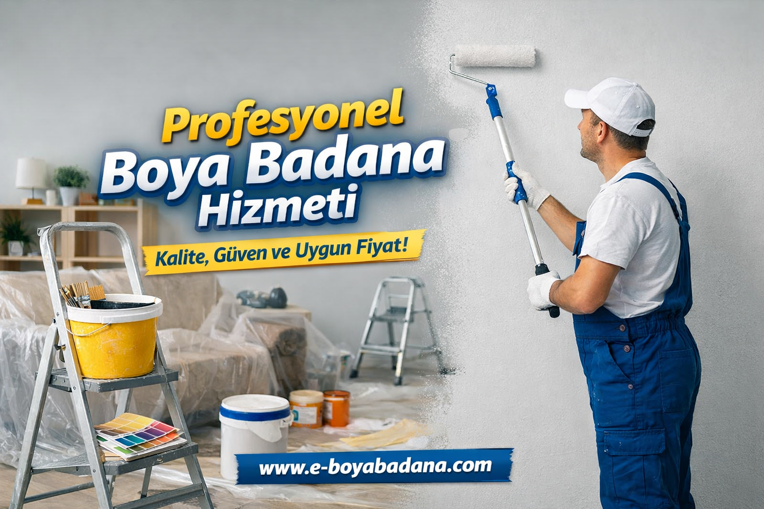 Profesyonel Boya Badana ile Yaşam Alanlarında Kalıcı Yenilik