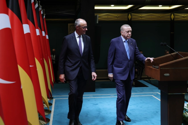 Cumhurbaşkanı Erdoğan, Merz ile İran’daki gelişmeleri görüştü