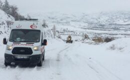 Malatya’da karla mücadele sürüyor