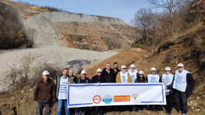 Bursa’daki Kirazlıyayla Mahallesi’nde Meyra Mühendislik’e ait kurşun-çinko-bakır ocağı ve zenginleştirme